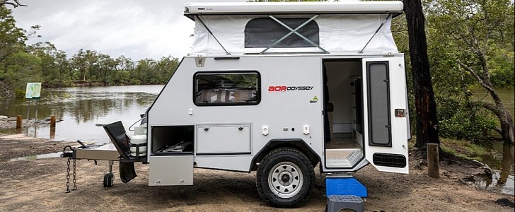 Donau Horen van Extremisten AOR Odyssey Is a Compact and Tough Trailer Camper That Invites You to Take  It Off-Road - autoevolution