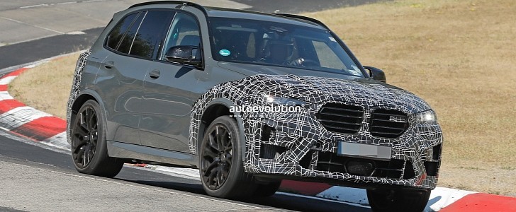 G05 BMW X5 M LCI Makes Surprise Appearance With Almost No Camouflage on the  Body - autoevolution