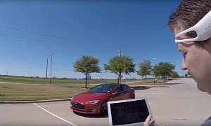 Apparently Summoning a Tesla Model S with Your Mind Is Entirely Possible