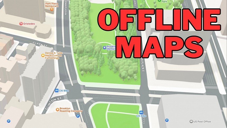 Offline maps coming to Apple Maps