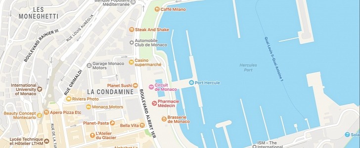The new Apple Maps shows more mapping details
