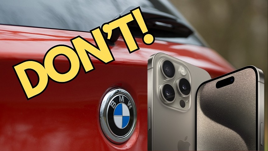 iPhone 15 and BMW wireless charging, a match not made in heaven