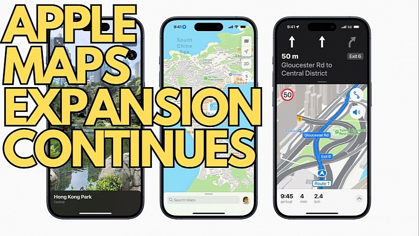 The new Apple Maps is now available in Hong Kong