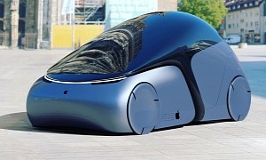 Apple iCar Concept Has Swappable Front Drives, Looks Just Right