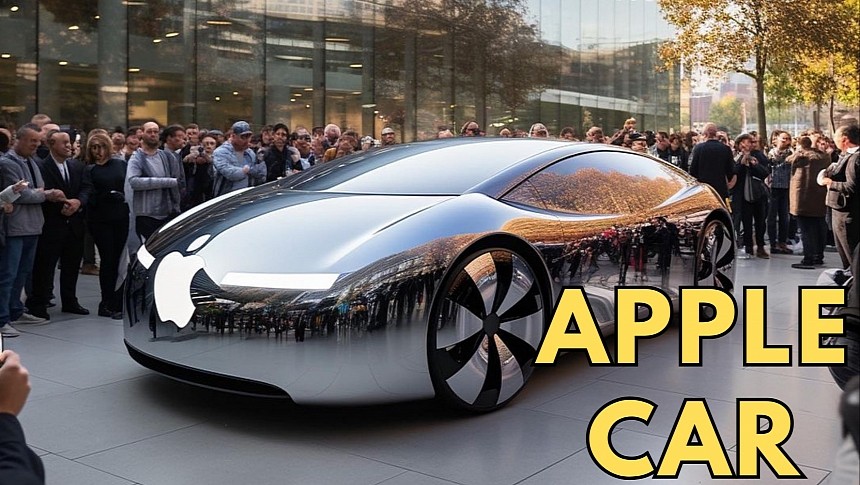Apple Car rendering
