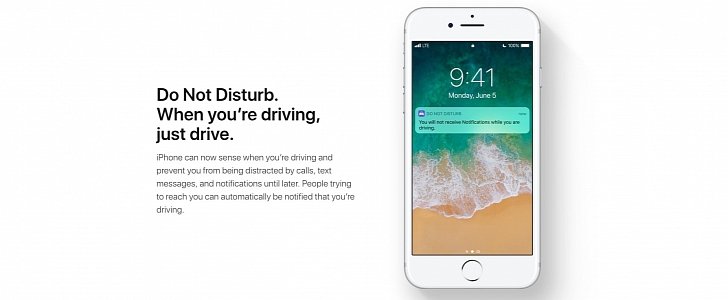 Apple will integrate driving mode into iOS 11 to prevent distractions