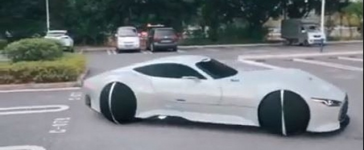 Supposed (but fake) Apple Car prototype from recent viral video