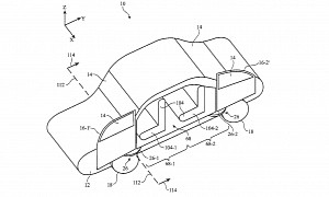 Apple Reinvents the Sliding Doors, Could Power the Apple Car Living Room Experience