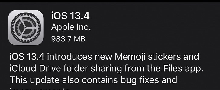 New iOS update now available