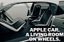 Apple's Latest Crazy Idea for the Apple Car Is a Gigantic iPad Serving as a Table