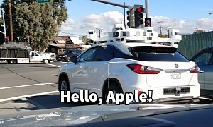 Apple's Self-Driving Program Increases Total Number of Drivers, Its Cars Love Curbs