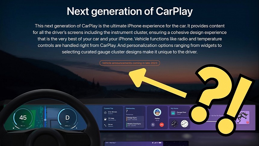 The new-generation CarPlay is coming, Apple says