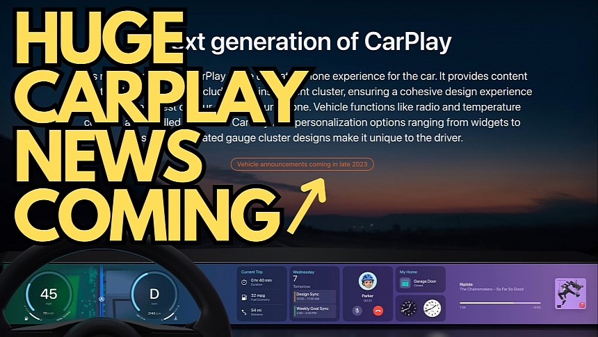 A new CarPlay is just around the corner