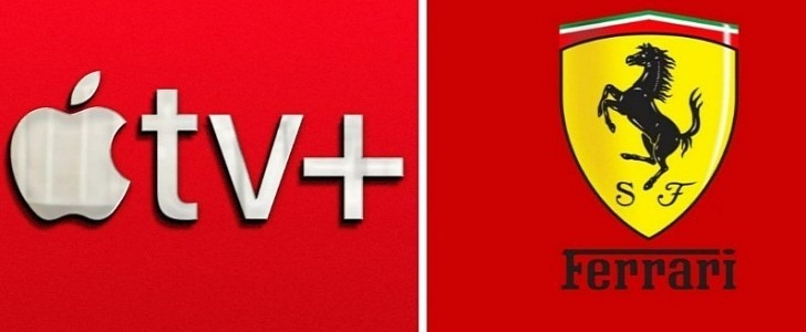 Apple TV+ Ferrari Logo