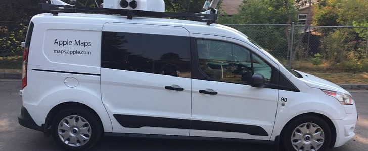 Apple Vans to in Attempt to Build a Better Google Maps - autoevolution