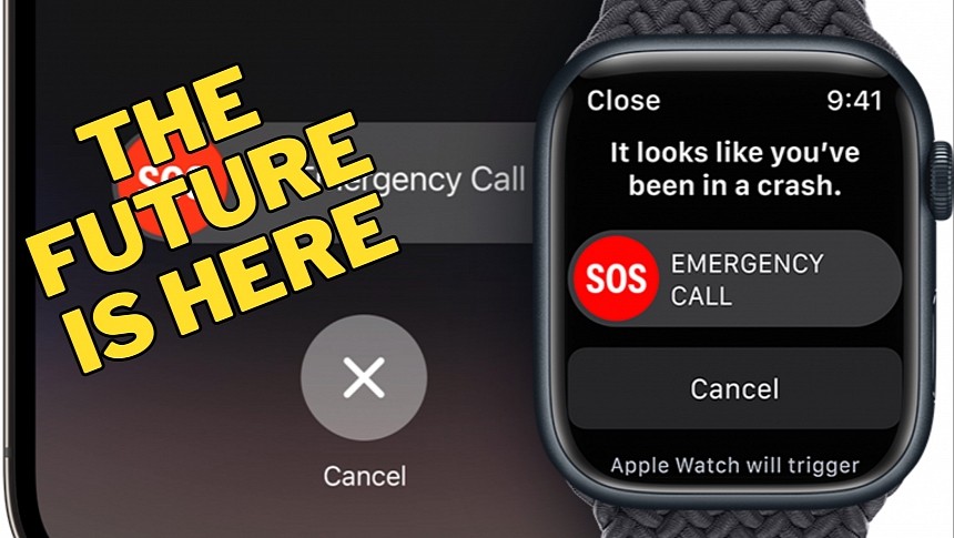 Crash detection is available on the Apple Watch Series 8 and Apple Watch Ultra
