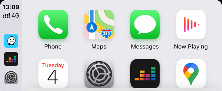 Apple CarPlay on the current iOS version