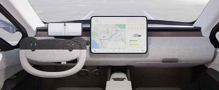 Aptera will have a steering yoke just like the Tesla Model S and Model X Plaid