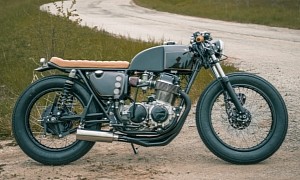 Aptly-Named Black and Tan Gives the First-Gen Honda CB750 a Breathtaking Custom Allure