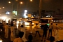 Arab Drifting Goes Green: Bus Full of People Drifting in Traffic
