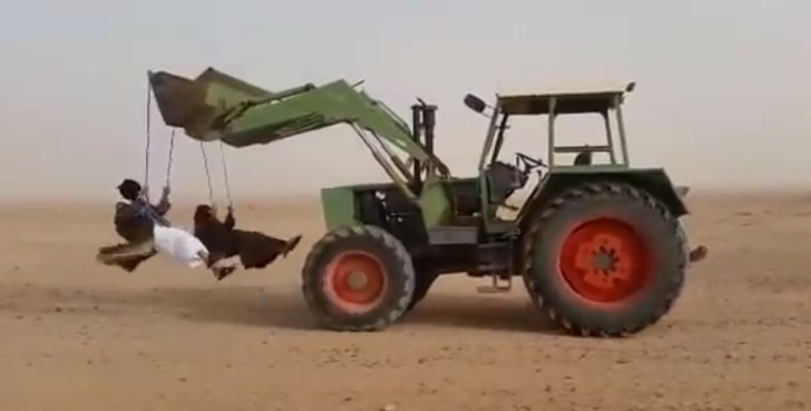 Arab Swing, with a Tractor