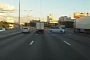 Arab-Style Drift on Russian Highway