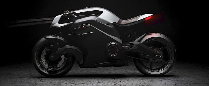 Arc Vector electric motorcycle.