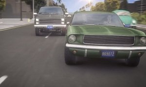 Archer Teams Up with Conan In Epic Car Chase with a 1968 Mustang