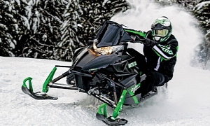 Arctic Cat Sleds Lose Weight with New Self-Made Engine