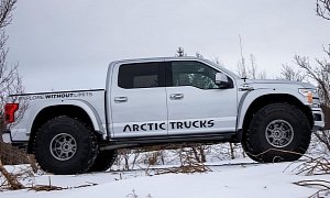 Arctic Trucks Ford F-150 Boasts Nokian Hakkapeliitta 44-Inch Snow Tires