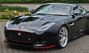 Arden Tunes Jaguar F-Type Coupe, Adds Leaper Hood Mascot