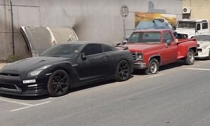 Are These Nissan GT-Rs Abandoned in Dubai?