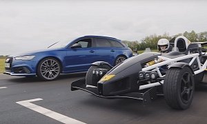 Ariel Atom 3.5R vs. Audi RS6: Who Will Win This Drag Race?