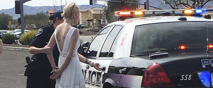 A special ride to a special event for an Arizona bride