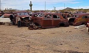 Arizona Junkyard Is Home to Several Pre-WW2 Gems, Cadillacs and Packards Included