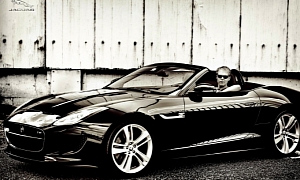 DJ Armin van Buuren Drives a Jaguar F-Type