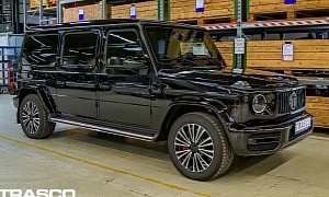 Armored Mercedes-AMG G 63 Limo is What Dictators Want for Christmas