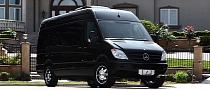 Armored Mercedes Sprinter gets Pimped Interior by Lexani