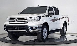 Armored Toyota Hilux Can Take Bullets and Grenades
