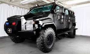 Armoured Ford F-550 Swat Special For Sale at $300,000