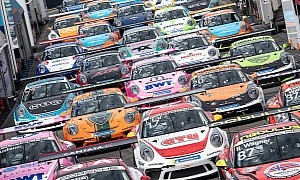 Army of Porsche 911 GT3s Descend Upon Le Mans for Carrera Cup