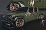 Army-Slammed Jeep Gladiator Looks Forged Carbon Armor-Plated for Street Race Wars