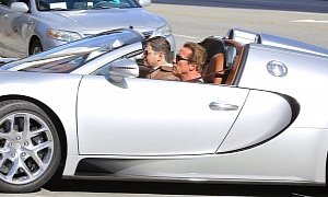 Arnold Schwarzenegger Drives His Bugatti Veyron 3 Days After Talking About Pollution