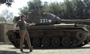 Arnold Schwarzenegger Invites to Smash Things with His Tank