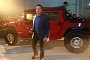 Arnold Schwarzenegger Takes His Electric Hummer Out for a Spin