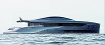 Arrakeen Is a "Retrofuturistic" Superyacht Concept With Gullwing Doors and Large Portholes