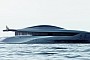Arrakeen Is a "Retrofuturistic" Superyacht Concept With Gullwing Doors and Large Portholes