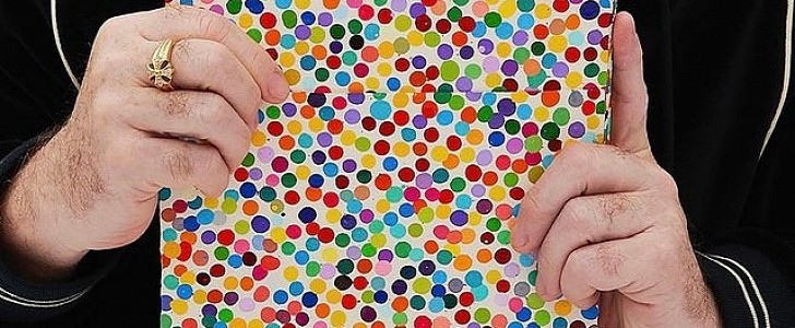 Damien Hirst is burning thousands of his iconic dot paintings so they can live digitally as NFTs 