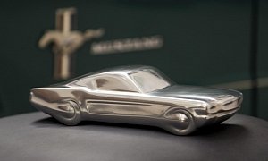 Artist Immortalizes '65 Ford Mustang In Aluminum