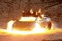 Artist Shl0ms Blows Up Real Lamborghini Huracan, Turns Wreckage Into NFTs